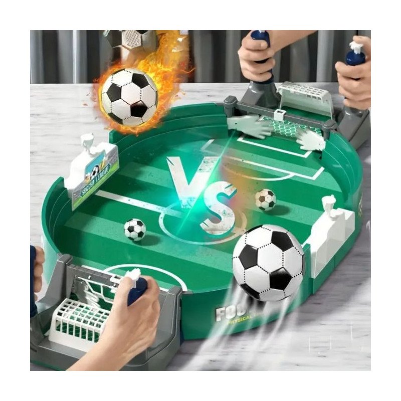 BABY FOOT Jeu De Table De Football Pour Enfants à Deux Joueurs