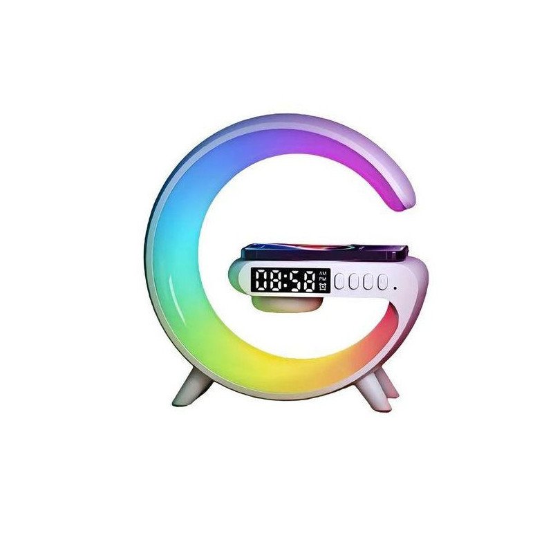 Lampe LED Chargeur Sans Fil-Radio Réveil