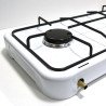 Ocean Réchaud a gaz - Réchaud gaz - Cuisinière A Gaz 3 Feux - Blanc