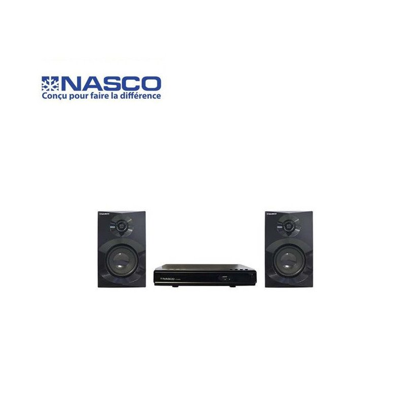 Nasco Home Cinema - DVD HD - NAS-HT506-SL - Noir - Garantie 3 Mois