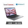 Lenovo Ideapad 1 - 14 Pouces " - Intel N4020 - 4GO RAM - 256 Go SSD - WINDOWS 11 Gris - GARANTIE 12 MOIS