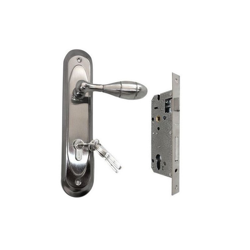 Poignet De Porte En Inox - Argent