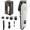 Tondeuse Rechargeable Cheveux Et Barbe - 2000mAh - Blanc